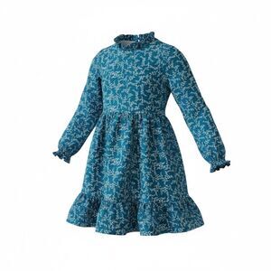 Matilda Jane Just Imagine Zoey Blur Floral Smocked Dress Little Girls Size 4